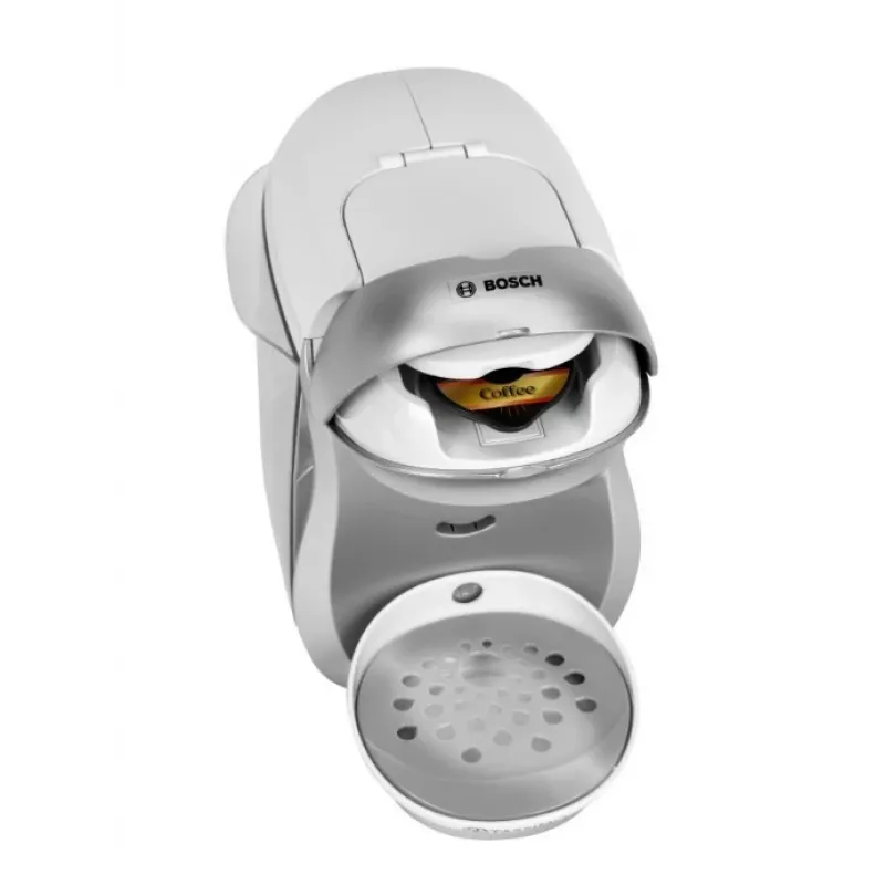 Cafetera de juguete KLEIN Bosch Tassimo 9231 — cafetera de juguete, plateada, juego de rol para niños