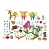 Set de figuras Princess Magic 71838 Casa de hadas acogedora y unicornio dorado