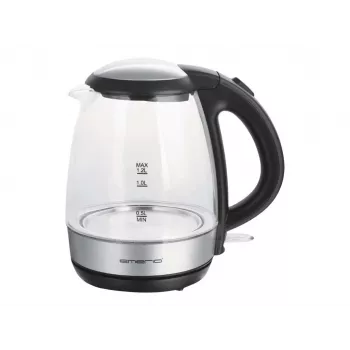 Hervidor de agua Emerio 1,2L 2200W vidrio