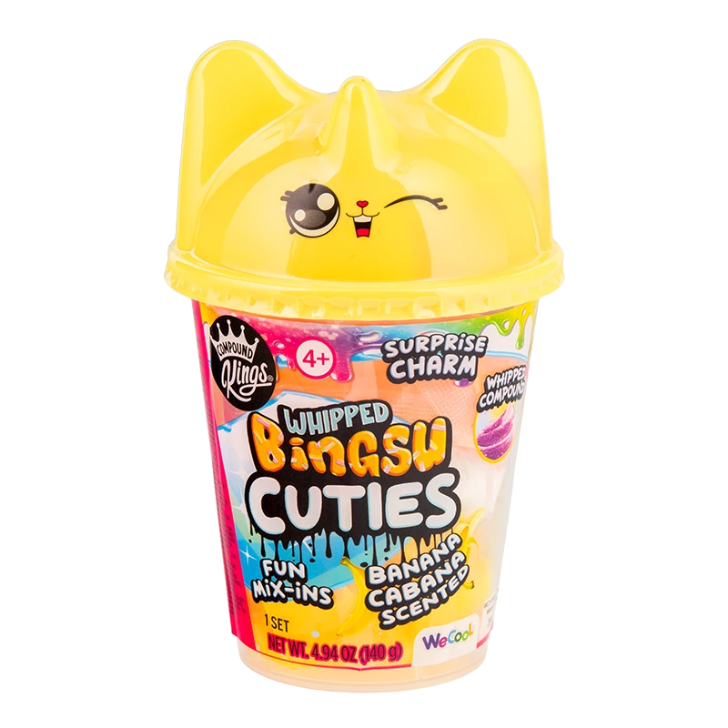 Kit de slime WeCool Whipped Bingsu Cuties Banana Cabana