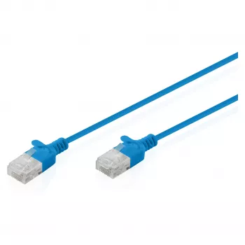 Cable de red DIGITUS CAT6 U-UTP fino, 5 m, negro