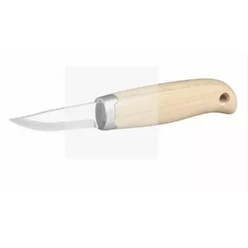 Cuchillo de tallar Fiskars Norden 1071897 con mango ergonómico y hoja de acero inoxidable