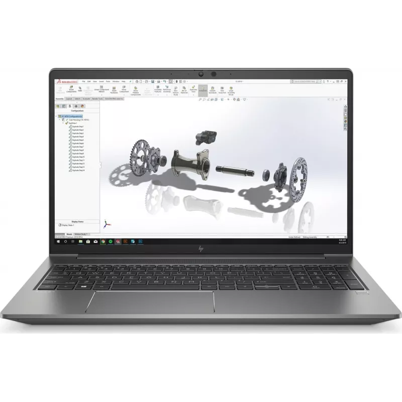 Portátil HP ZBook Power 15 G8 / i7 / RAM 64 GB / SSD / 15,6″ FHD (reacondicionado)
