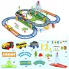 Tren eléctrico Track King Extralink Kids con locomotora y coche a pilas