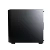 Montech X5M (B) caja de PC Micro Tower – Micro-ATX/Mini-ITX, 3x120mm frontal, 1x120mm trasero, compatible con fuentes ATX, 2x3,5 pulgadas + 4x2,5 pulgadas, negra