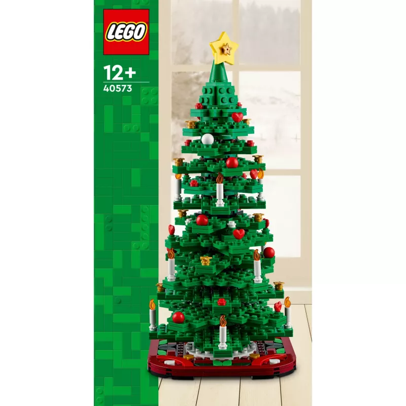 LEGO Árbol de Navidad Set 40573 — modelo de exposición de temporada, mini construcción decorativa