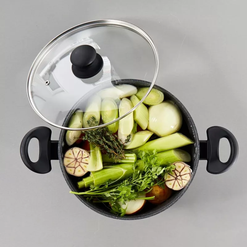 Olla Russell Hobbs RH02809EU7 24 cm Metallic Marble, olla resistente