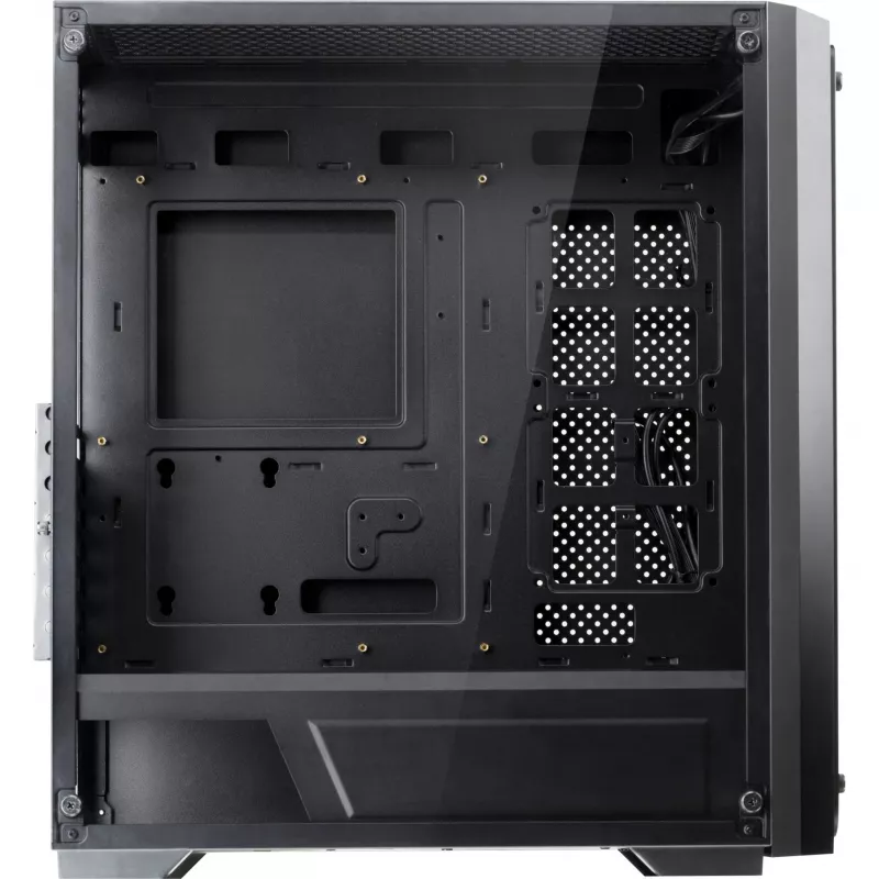 RAIJINTEK PONOS TG4 - Sobremesa - PC - SPCC - Negro - ATX - EATX - EEB - micro ATX - Mini-ATX - Gaming