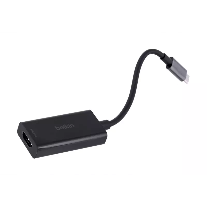 Adaptador de cable de vídeo Belkin AVC013BTBK HDMI Type-A (estándar) USB Type-C negro