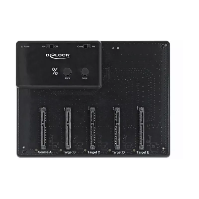 Docking station DeLOCK USB 5 Gbps 64098 para 5 x SATA HDD/SSD de 2,5 pulgadas