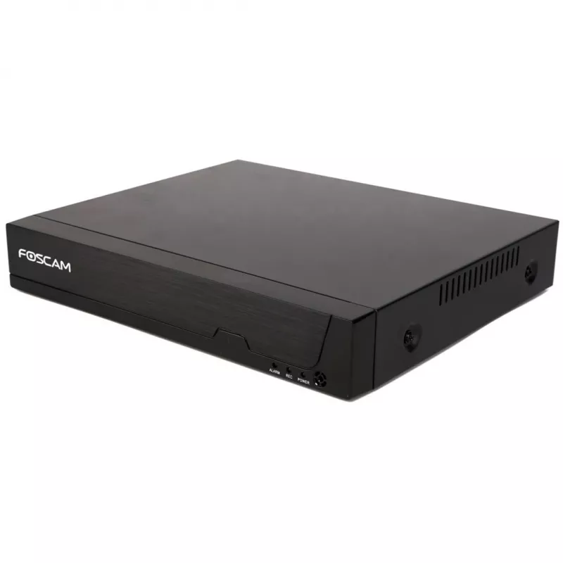 Grabador de vídeo en red FOSCAM FN9108HE 8 canales 5MP POE NVR negro