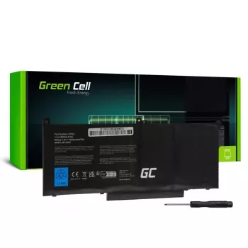 Batería para portátil F3YGT 7,6V 6200mAh para Dell Latitude 7280 7290 7380 7490