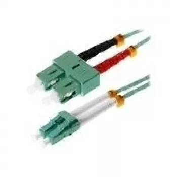 Cable de fibra óptica Helos 1 m OM3 LC/SC