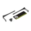 Soporte para radiador BitsPower BP-120RADHV2-BK — soporte de montaje negro para radiadores de 120 mm