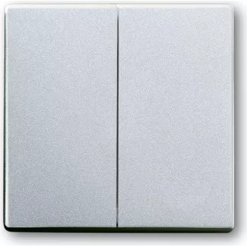 BUSCH JAEGER 1785-83 tapa para conmutador de series future linear aluminio plata