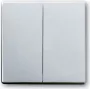BUSCH JAEGER 1785-83 tapa para conmutador de series future linear aluminio plata