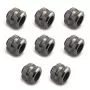 Conector XSPC G1/4 a tubo rígido de 14 mm, negro cromado - 8 uds.