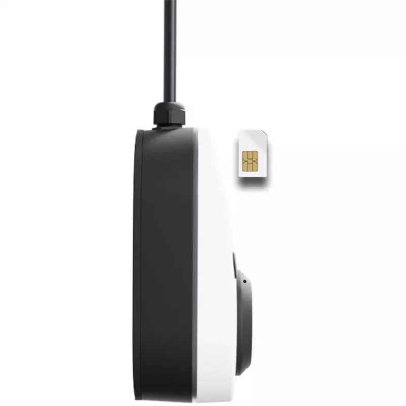 Cargador Gemini 2.0, 11 kW (16A 3 fases), Wallbox Blanco/Negro, sin cable, 4G/LTE
