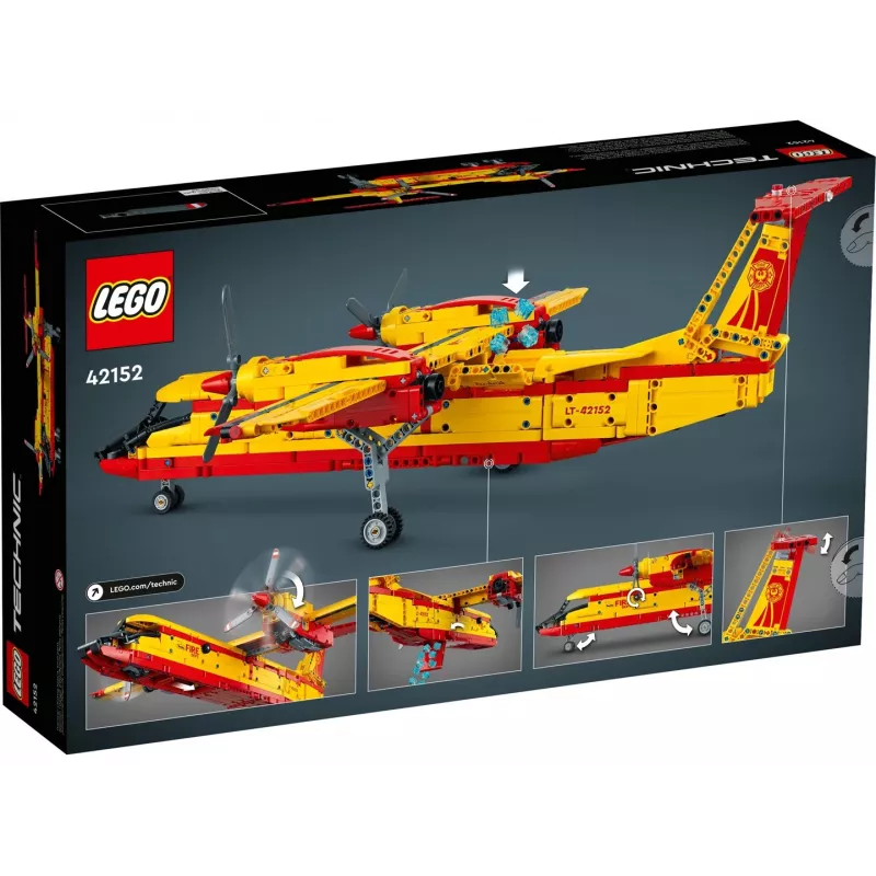 Lego Technic 42152 Avión de extinción de incendios