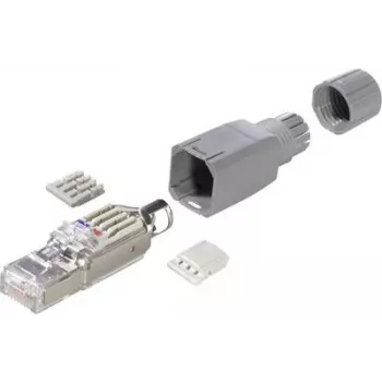 LappKabel Conector RJ45 IP20 - CAT5e - Tipo FM45 macho, recto Polos: 8P8C 21700540 1 ud. (21700540)