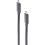 Cable USB ShiverPeaks BS13-65015 USB4 Gen 3x2 0,5 m negro
