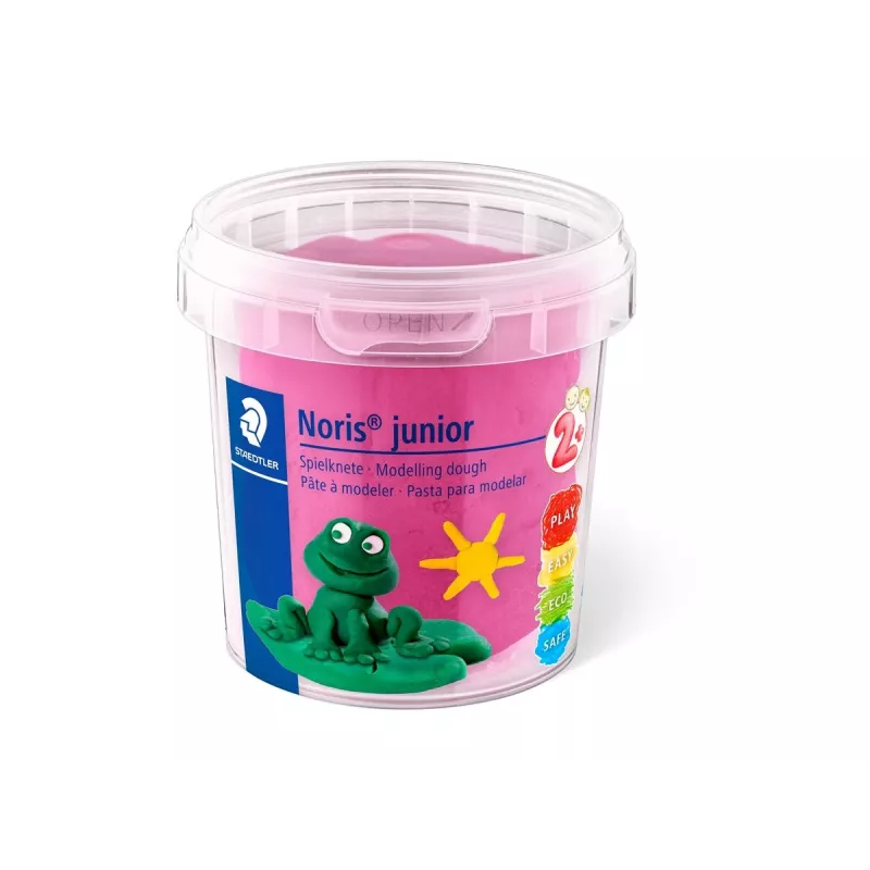 Pasta de modelar Staedtler 813F SLE — colores neón verde, naranja, rosa, amarillo, 1 unidad