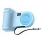 Soporte activo para teléfono Belkin Stage PowerGrip – batería de 9300 mAh, azul claro