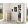 Librería para oficina Topeshop R50 BIEL 5 baldas blanco