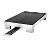 WMF 0415330011 Parrilla eléctrica rectangular Negra, acero inoxidable 2000 W