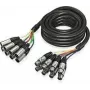 Cable Behringer GMX-500 8 x XLR hembra - 8 x XLR macho 5 m