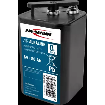Ansmann Pila zinc-aire alcalina bloque aire-oxígeno - Pila - 50.000 mAh