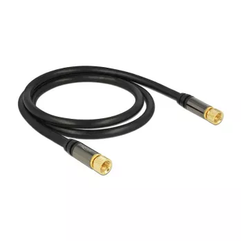 Cable coaxial RG-6/U 1 m DeLOCK 88918