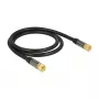 Cable coaxial RG-6/U 1 m DeLOCK 88918