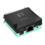 LevelOne servidor de impresión paralelo, negro, verde, actividad, enlace, alimentación, estado, Taiwán, Ethernet LAN, IEEE 802.3, IEEE 802.3u, 10,100 Mbit/s
