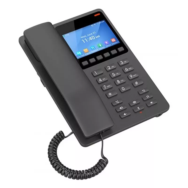 Teléfono IP Grandstream Networks GHP631 negro
