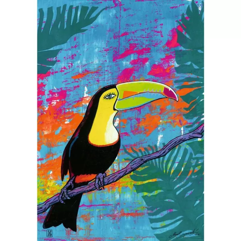 Puzle Ravensburger Puzzle Moment — Magic Toucan, 300 piezas, adultos/avanzados