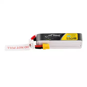 Batería Lipo Tattu 3s 550mAh 95C 11.4V HV con conector XT30 Long-Pack