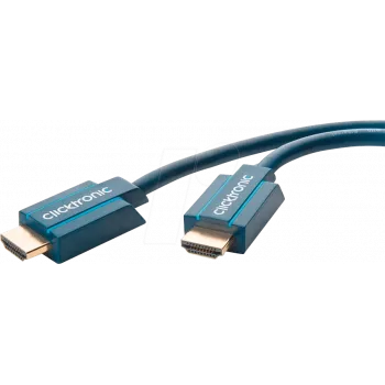 Clicktronic cable HDMI con Ethernet 8K@60Hz. M/M. 1,0 m (40988)