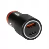 Cargador iBox ICC20 para dispositivos móviles smartphone, smartwatch, tablet negro mechero de coche carga rápida coche