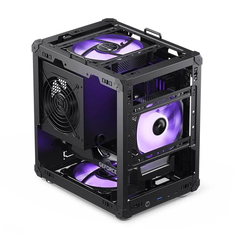 Caja Jonsbo C6 - negra