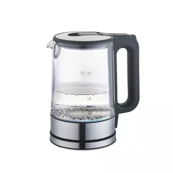 Hervidor de agua Maestro MR-053 1,7 l 2200 W cuerpo de cristal negro con indicador de nivel de agua