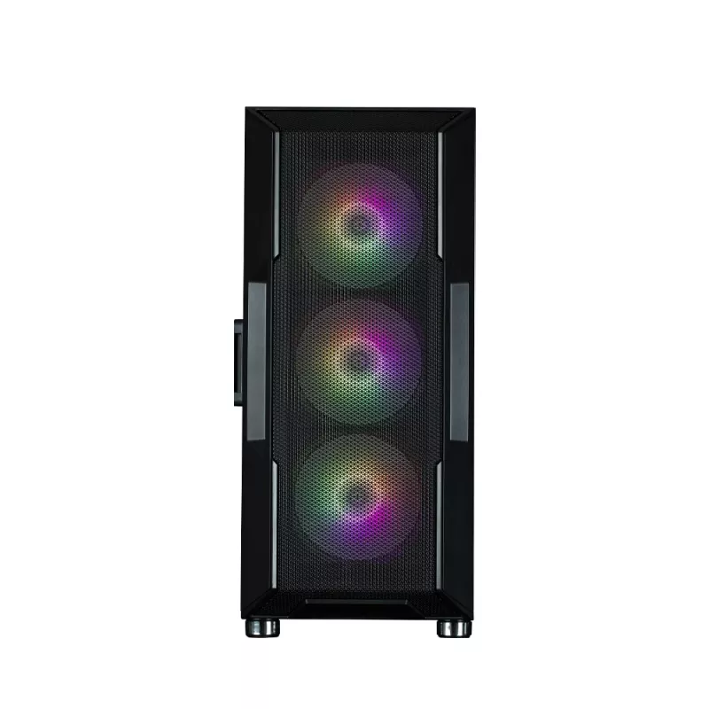 Caja de ordenador Zalman I3 NEO ARGB negra Midi Tower
