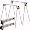 Juego de caballetes de sierra metálicos plegables Stanley STST81337-1, 2 uds.
