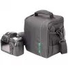 Bolso de hombro Rivacase 7420 negro compatible con SLR