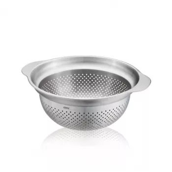 Colador de cocina GEFU PREMIO G-28131, 23 cm acero inoxidable