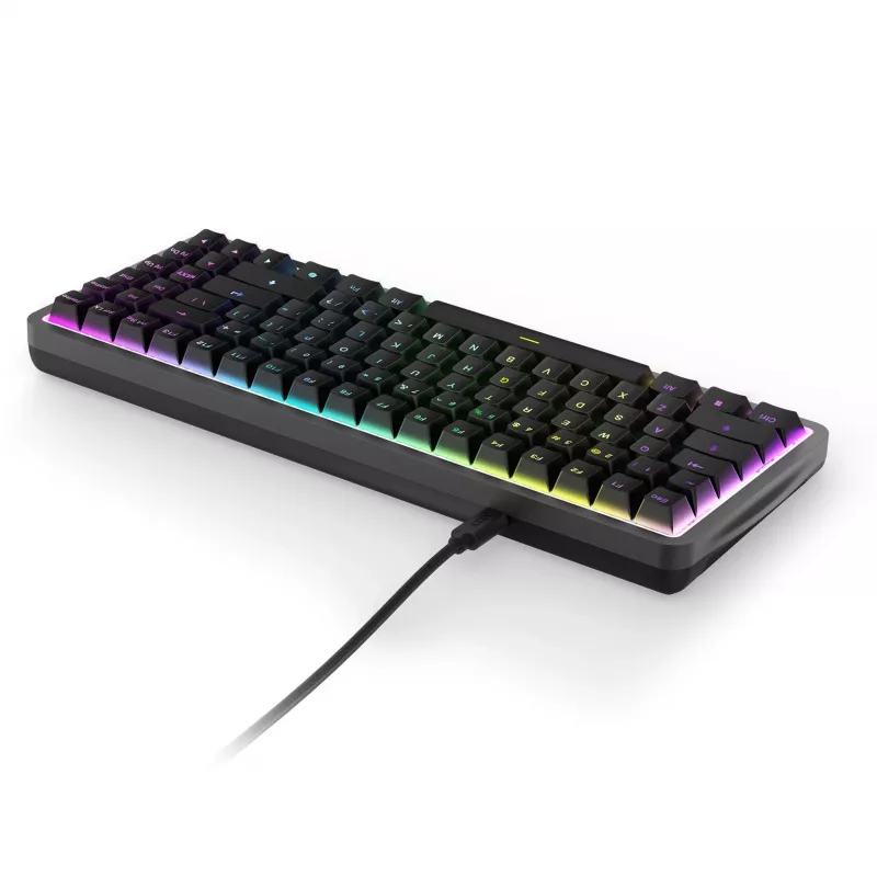 FUNCTION Elite MiniTKL, teclado gaming negro, diseño DE, NZXT Swift