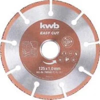 Disco de corte de carburo KWB EASY CUT Universal 12.5 cm