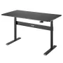 Mesa de oficina Ergo con tablero, pistón de gas, altura regulable, para trabajar de pie y sentado, altura máx. 115 cm, ER