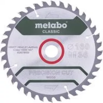 Disco de sierra circular Metabo PRECISION CUT WOOD CLASSIC 160 x 20 x 1,4 mm, 36 dientes