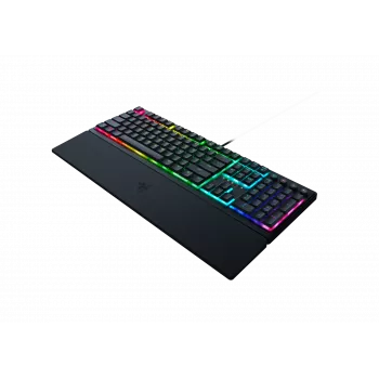 Teclado gaming con cable Razer Ornata V3 – híbrido membrana-mecánico, iluminación LED RGB, USB